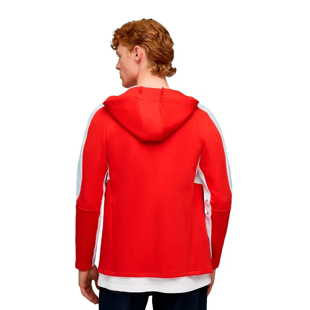 PUMA Chivas Evostripe Hooded Mens Soccer Jacket Red White