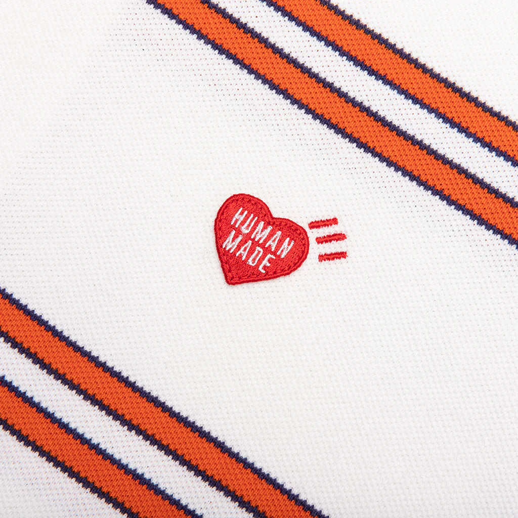 Polo L S Shirt White