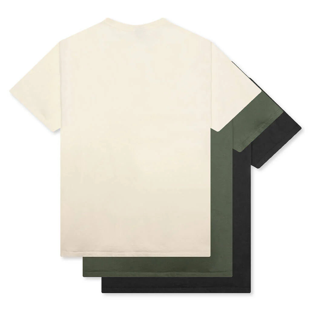 Foundation 3 Pack Tee Natural