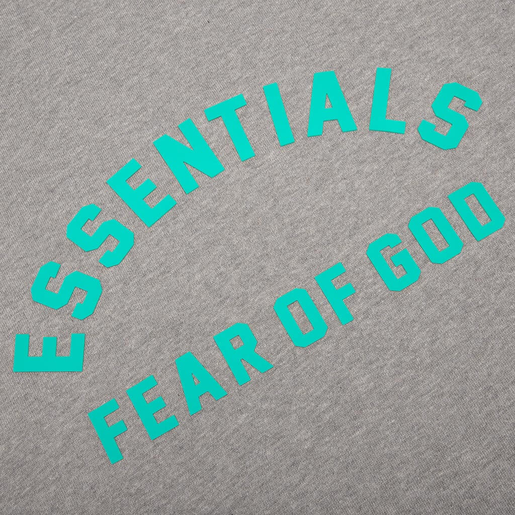 Heavy Jersey L S Tee Dark Heather Oatmeal