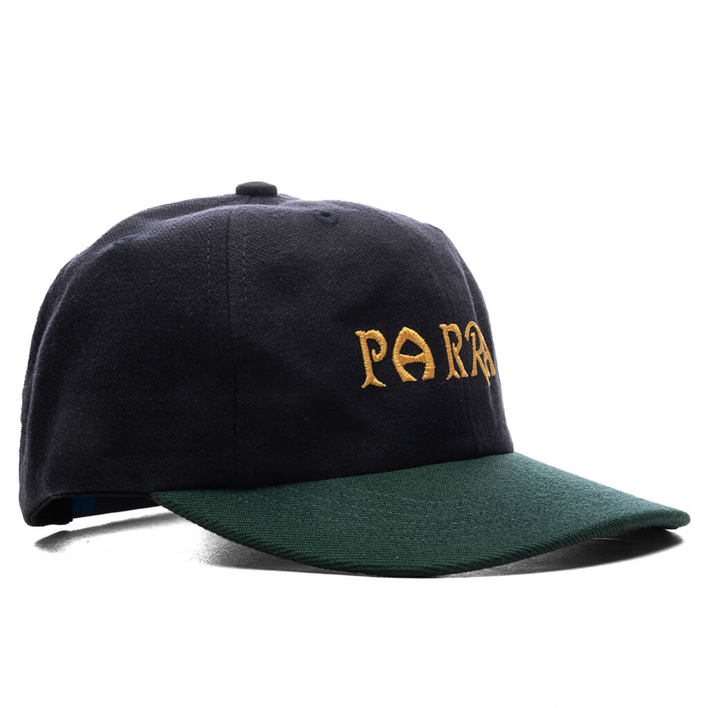 Wordle Logo 6 Panel Hat Dark Navy