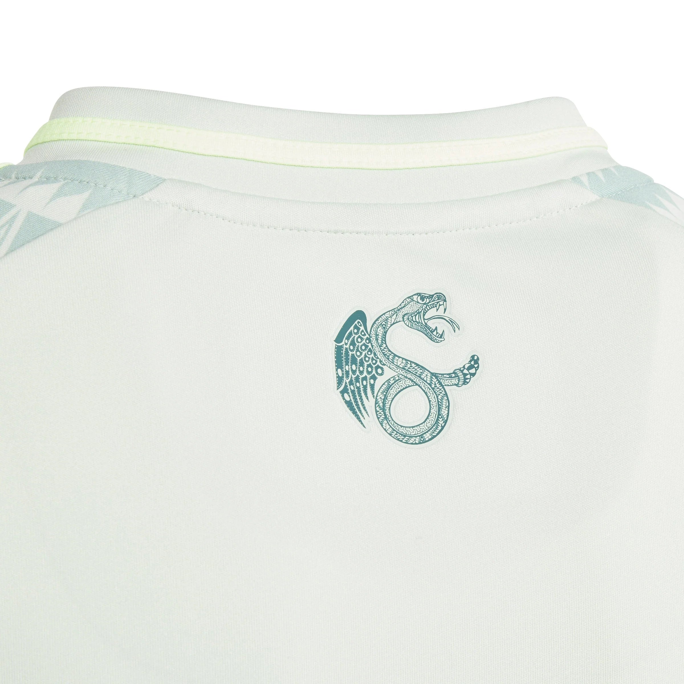 adidas Youth Mexico Away Jersey 2024 Linen Green