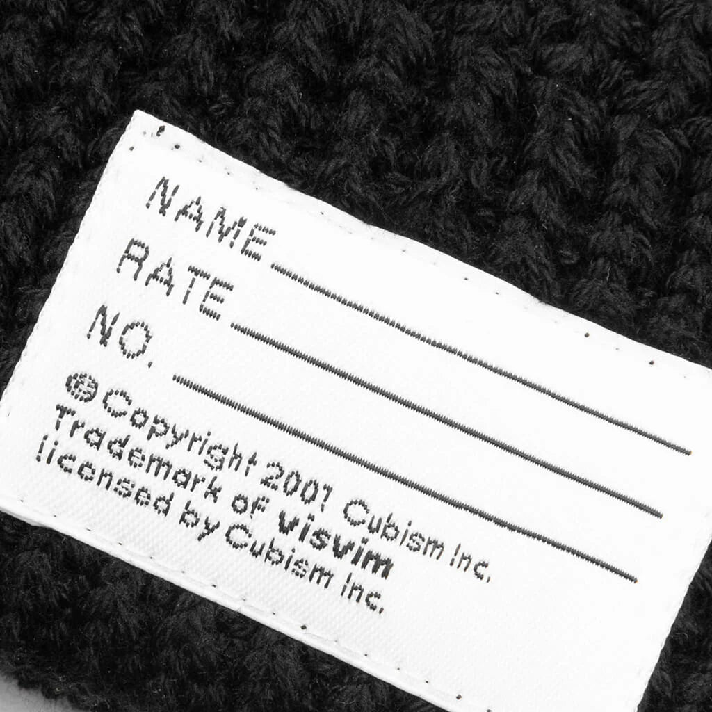 Knit Beanie Black