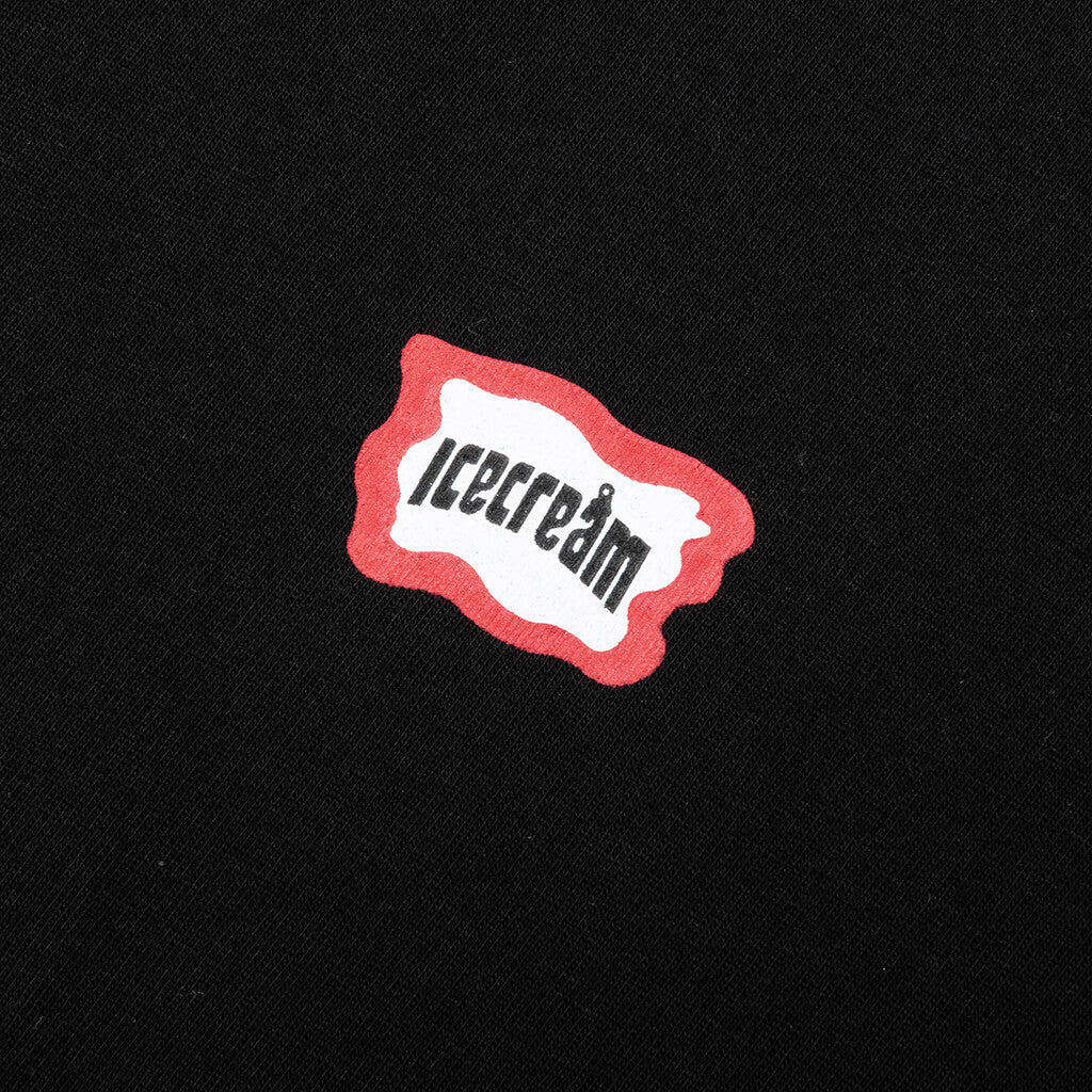 Quarters S S Tee Black