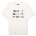 No Gym Allowed Boxy T Shirt Egg White