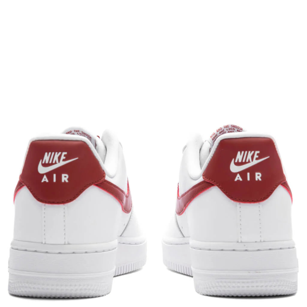 Womens Air Force 1 07 White Rugged Orange