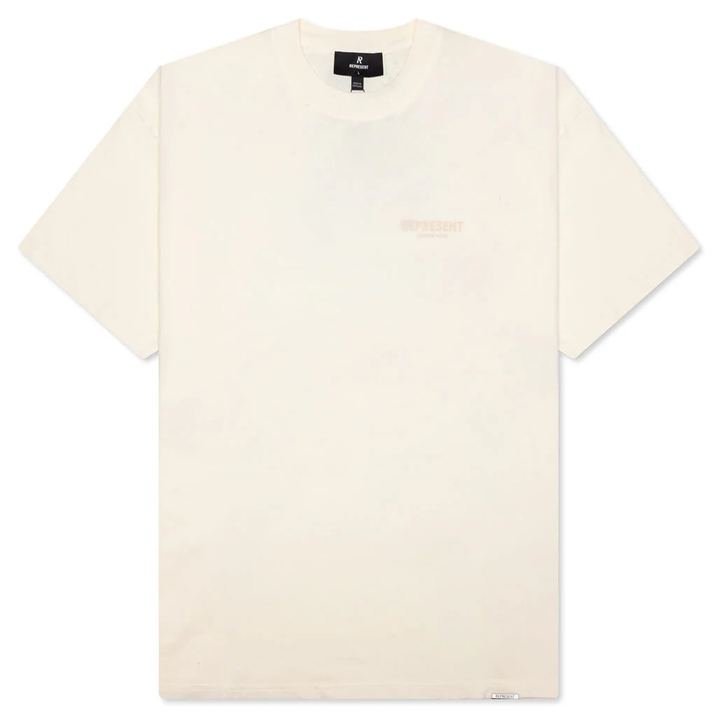 Owners Club T Shirt Buttercream