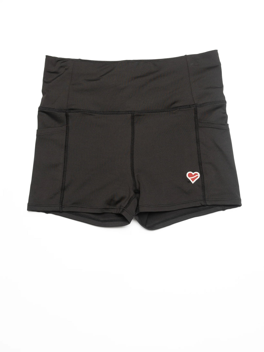 Heartbreak Womens Triple Pocket 2 Running Shorts