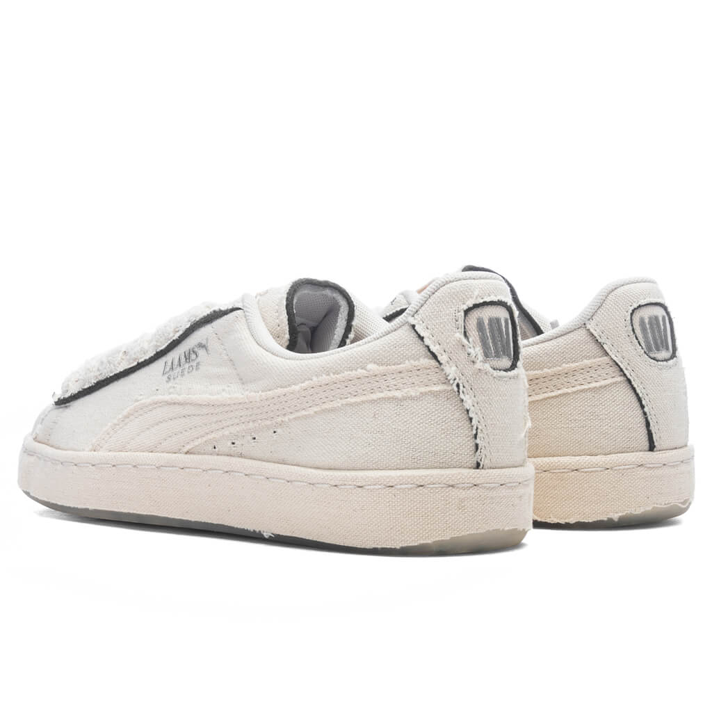 Puma x Laams Suede Blank Canvas White