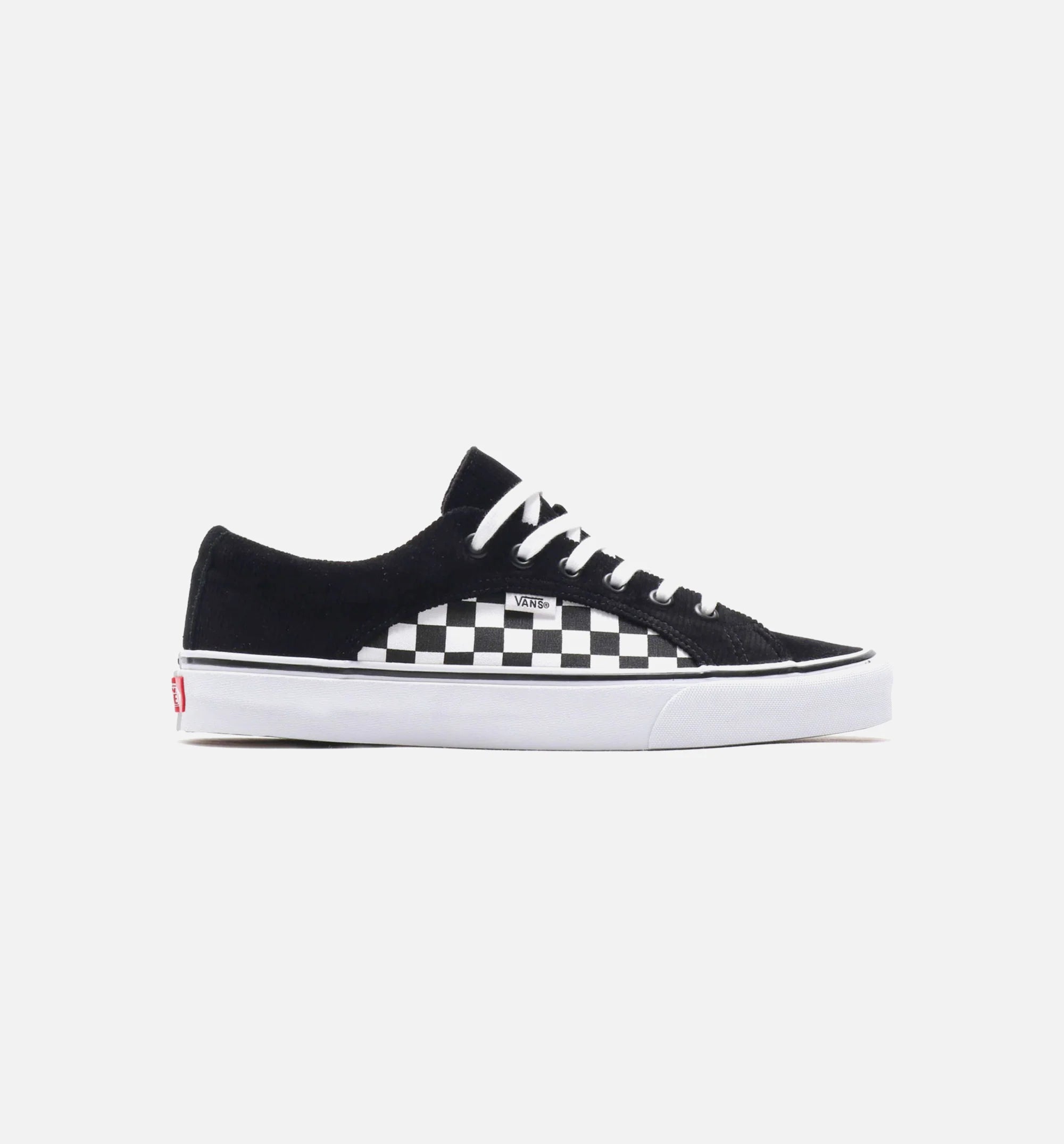 Checker Cord Lampin Mens Shoes Black White