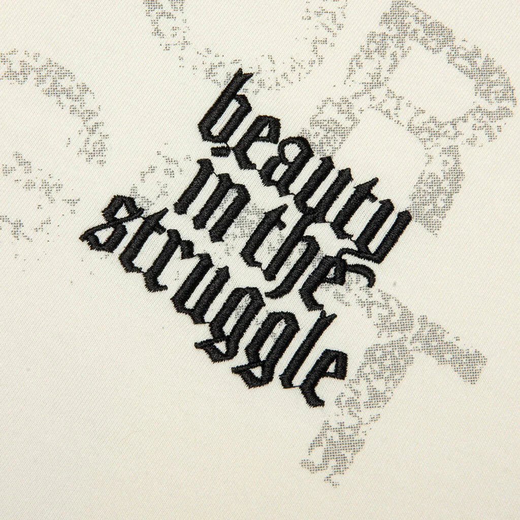 Beauty In The Struggle S S Tee White