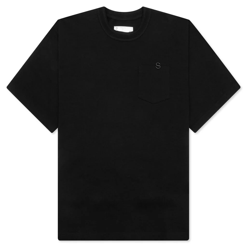 Cotton Jersey T Shirt Black