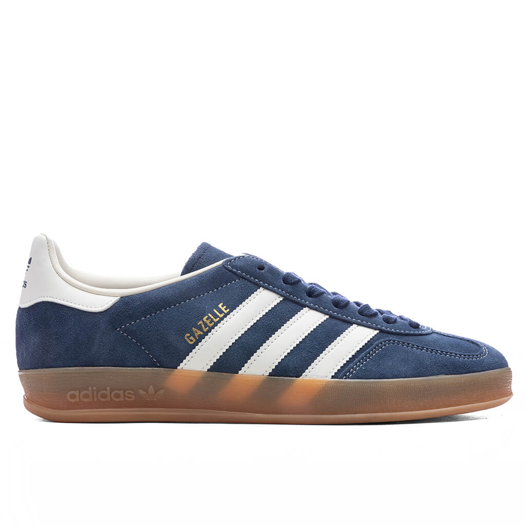 Gazelle Indoor Night Indigo Off White Gold Metallic
