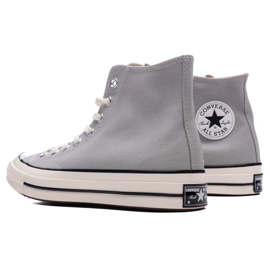 Chuck 70 Hi Grey Area Egret Black