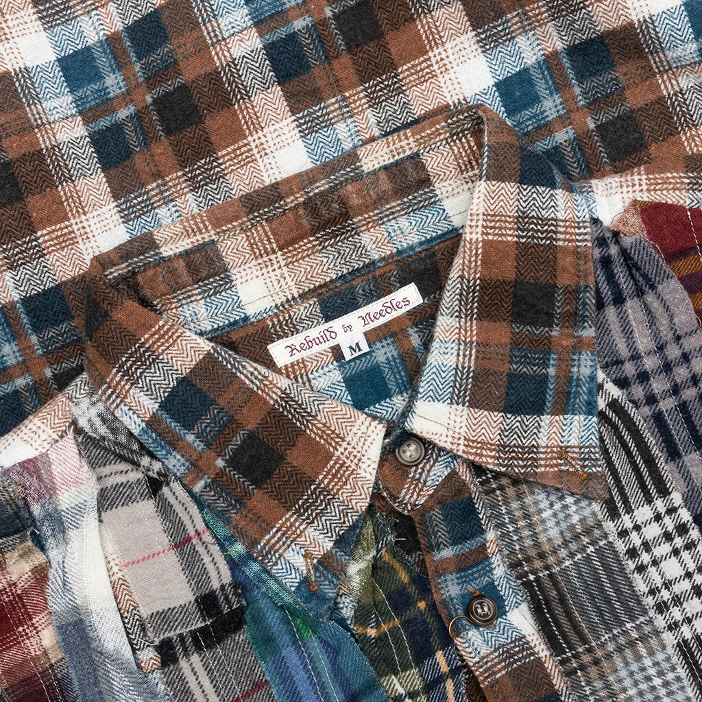 Ribbon Flannel Shirt Assorted