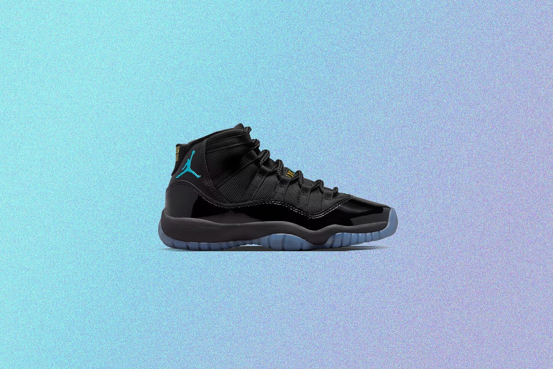 Air Jordan 11 Retro Gamma GS Black Gamma Blue Varsity Maize
