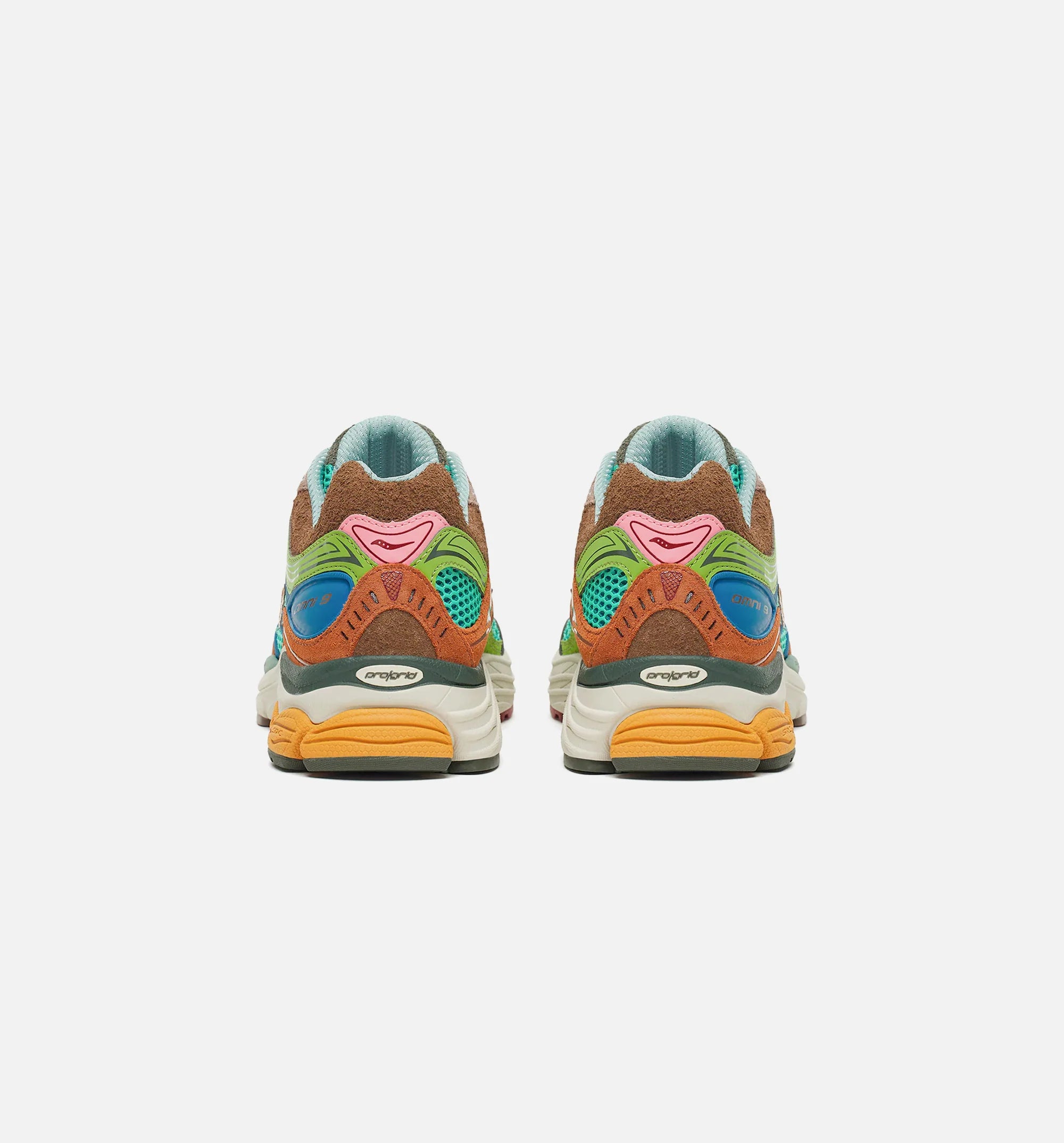 Politics x Saucony Progrid Omni 9 Sportsmans Paradise Mens Lifestyle Shoe Multicolor