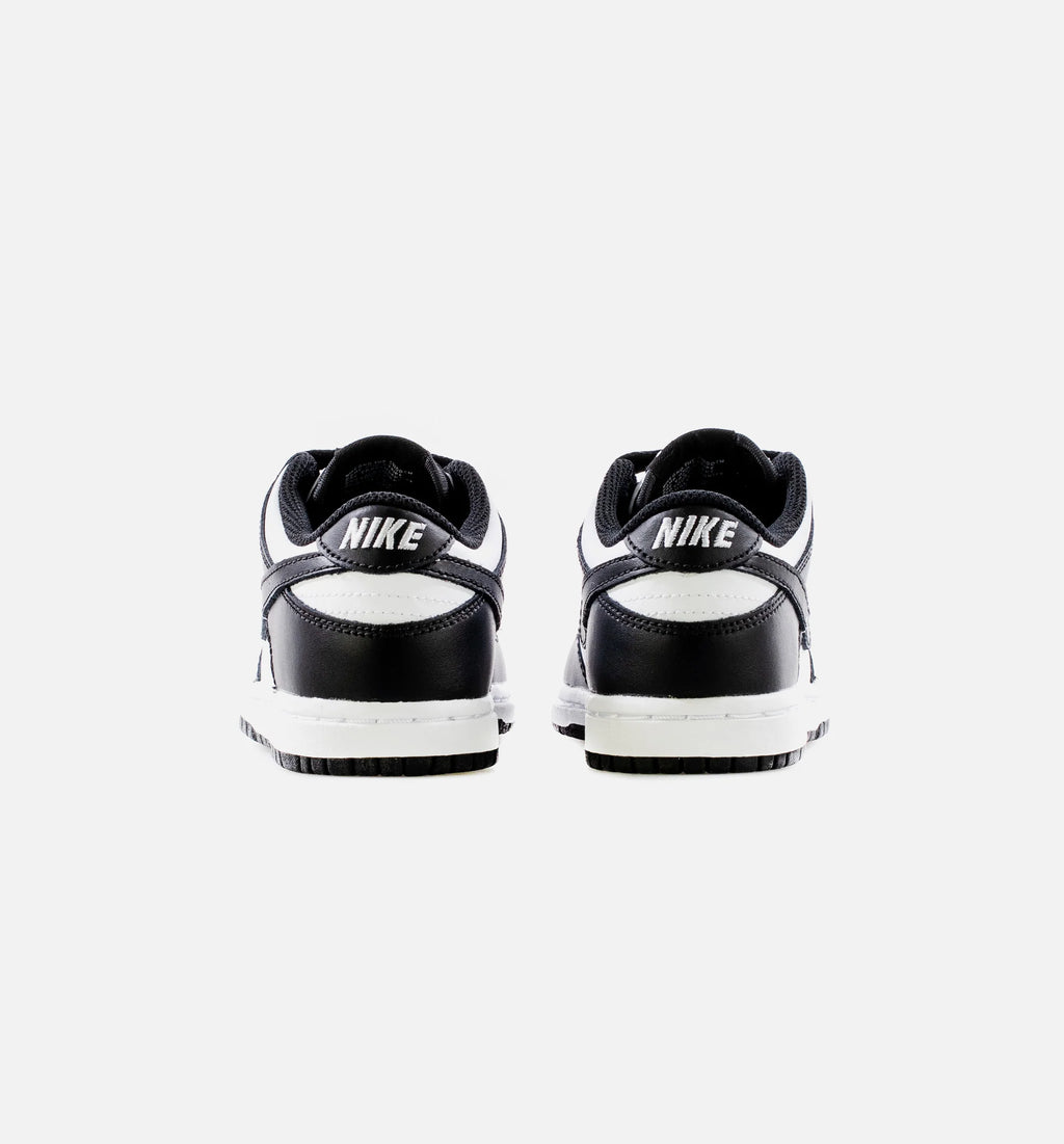 Dunk Low Preschool Lifestyle Shoe Black White