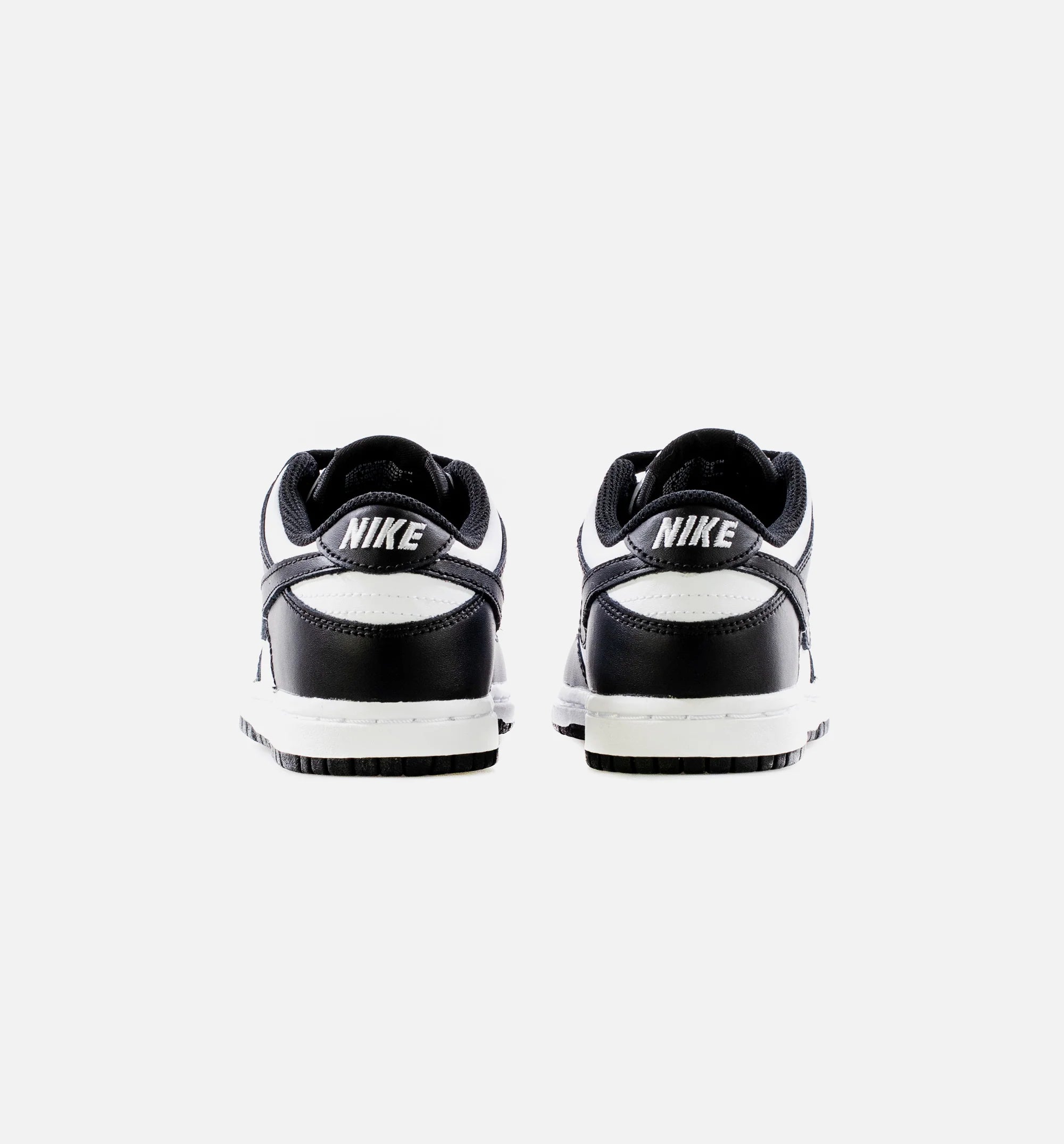 Dunk Low Preschool Lifestyle Shoe Black White