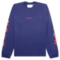 Origins Bleached L S Tee Bleached Blue