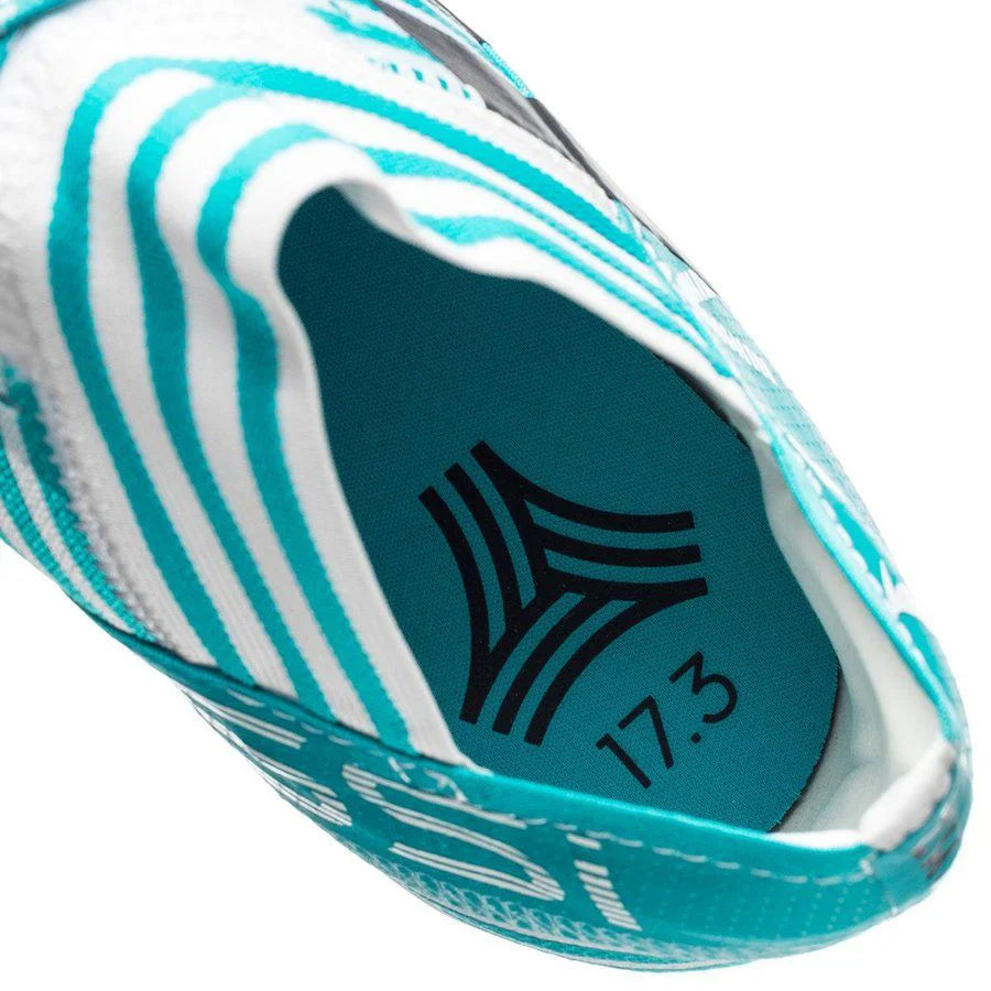 adidas Nemeziz Messi Tango 173 IN Indoor Soccer Shoes White Legend Ink Energy Blue