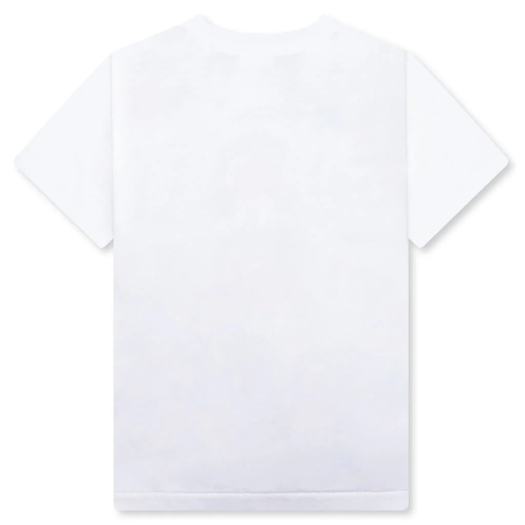 Kids Milo All Friends Milo on Ape Head Tee White
