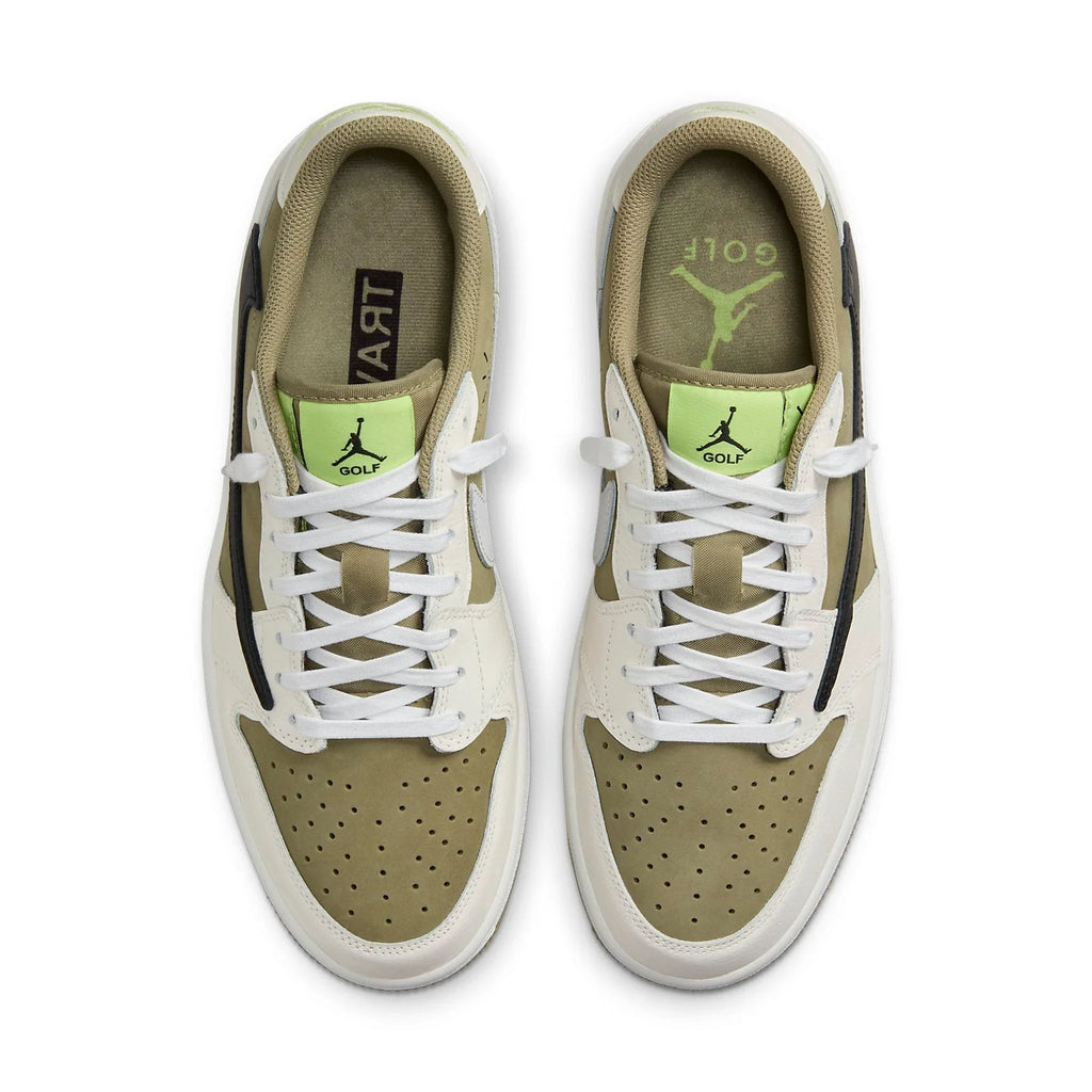 Air Jordan 1 Low Golf x Travis Scott Neutral Olive