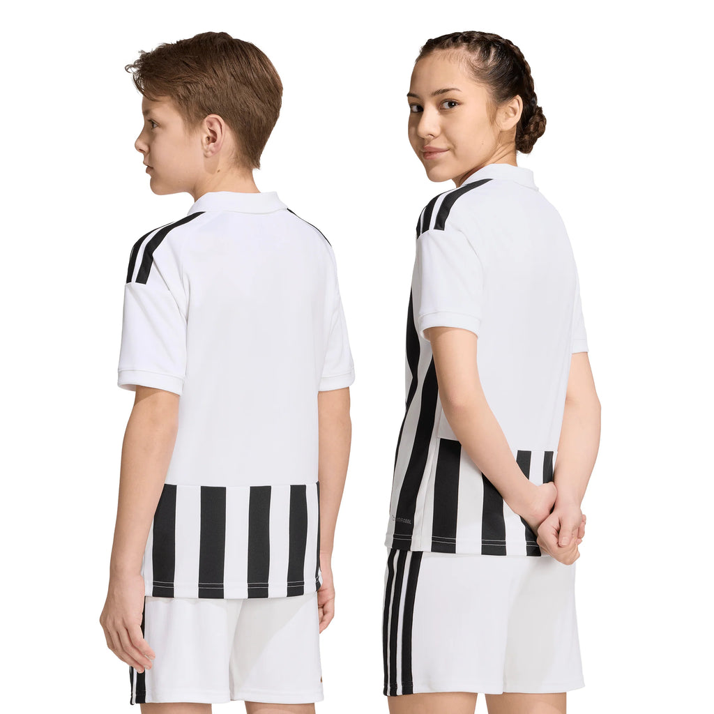 adidas Juventus Home Youth Soccer Jersey 26 27 White Black