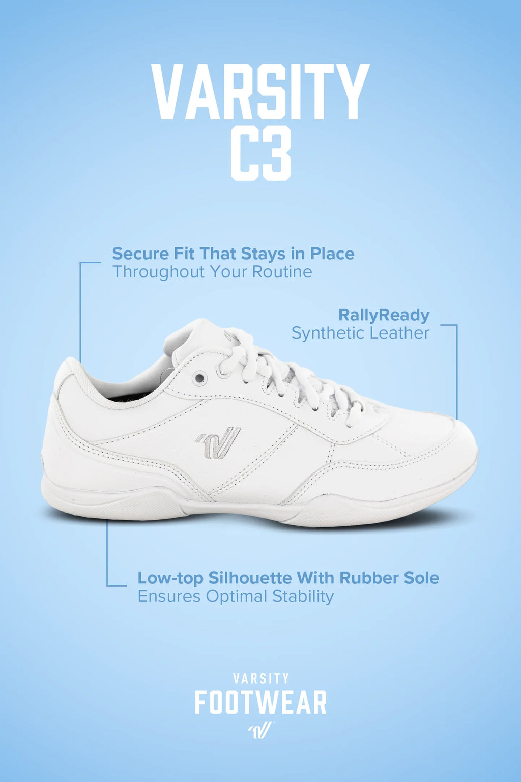 Varsity C3 Cheer Shoes
