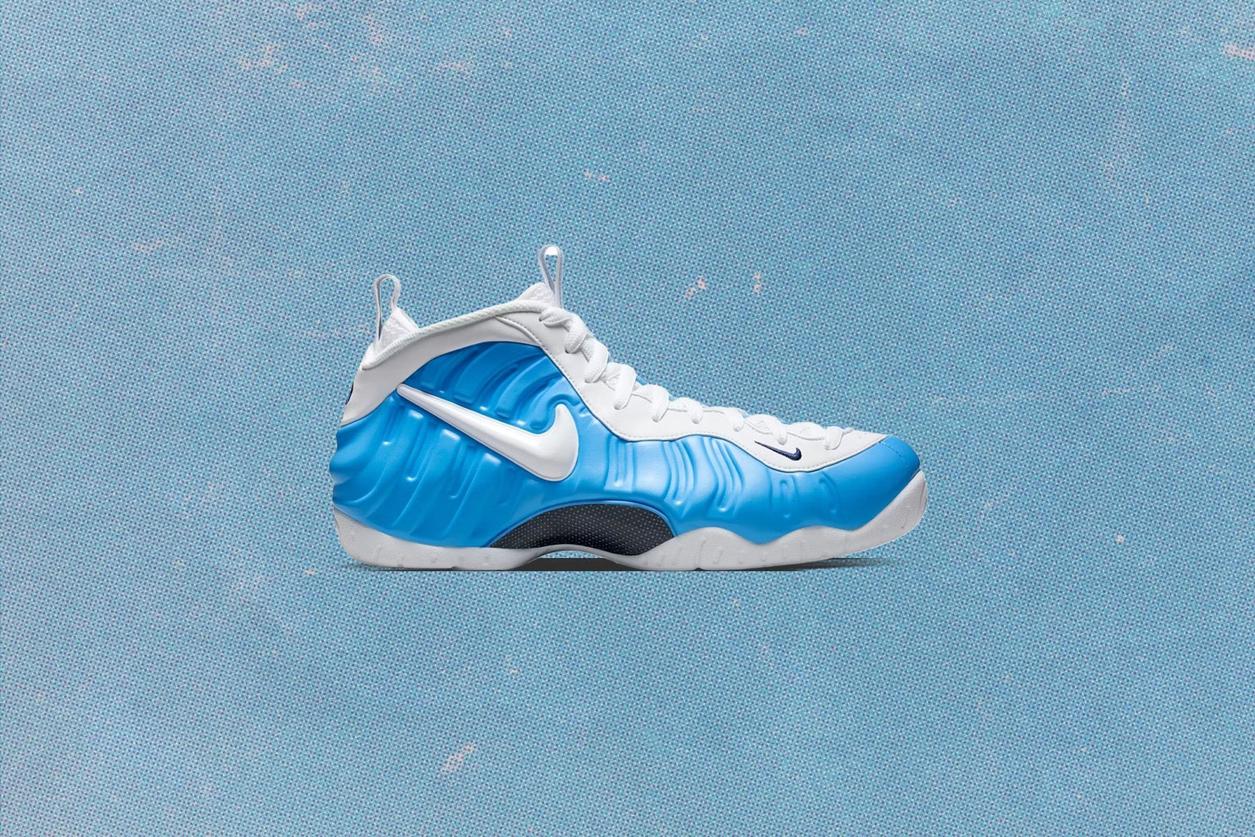 Air Foamposite Pro University Blue University Blue White White