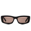 Ray Ban x AAP Rocky Kiliane Puffer Transparent Brown Frame Dark Brown Lens