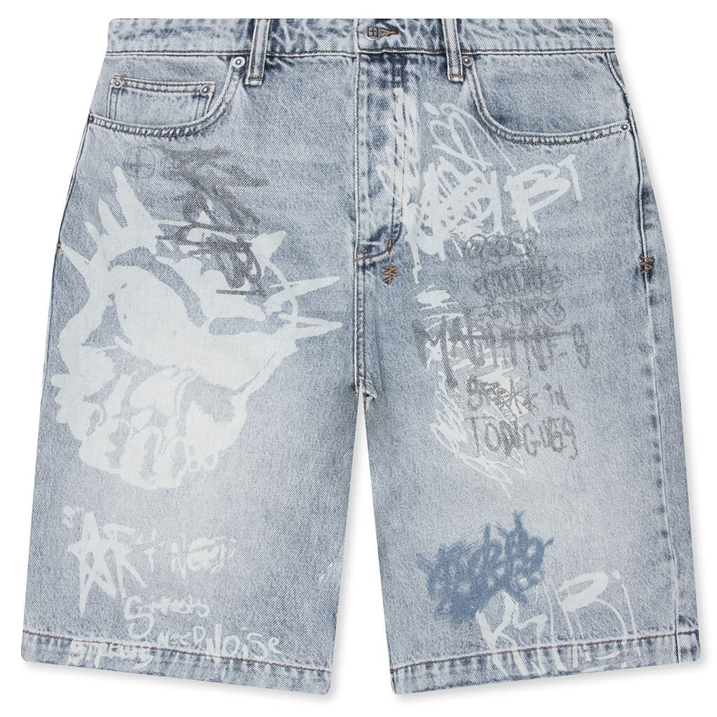 Maxx Short Rogue Blue Graffiti
