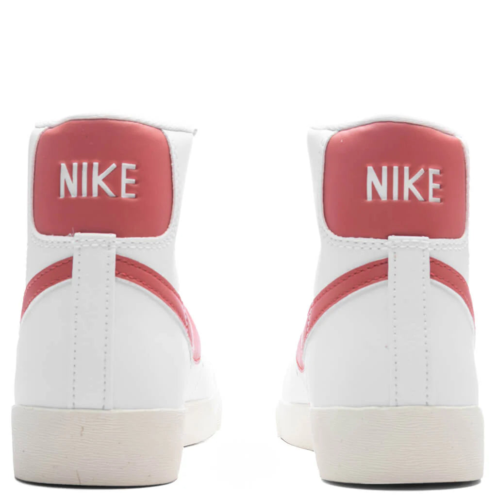 Womens Blazer Mid 77 NN White Adobe Red Stardust