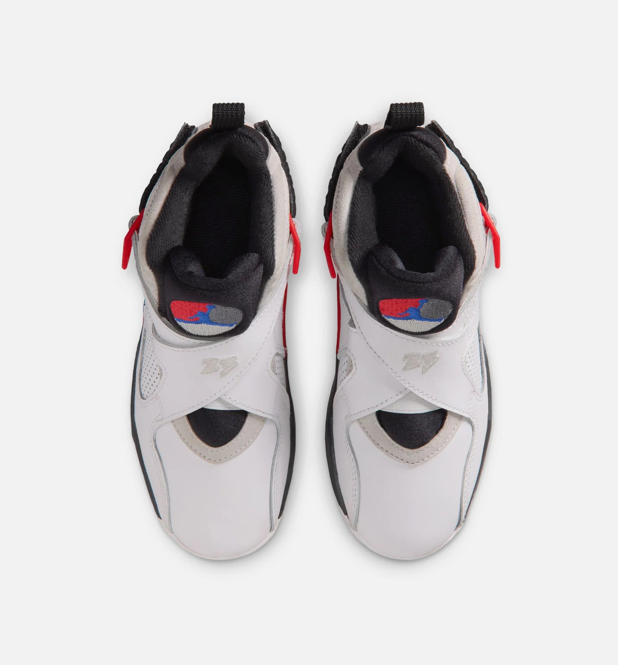Air Jordan 8 Retro White And True Red Preschool Lifestyle Shoe White True Red Black