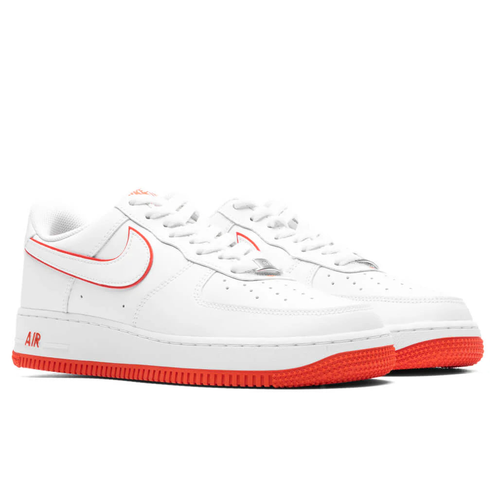 Air Force 1 07 White White Picante Red