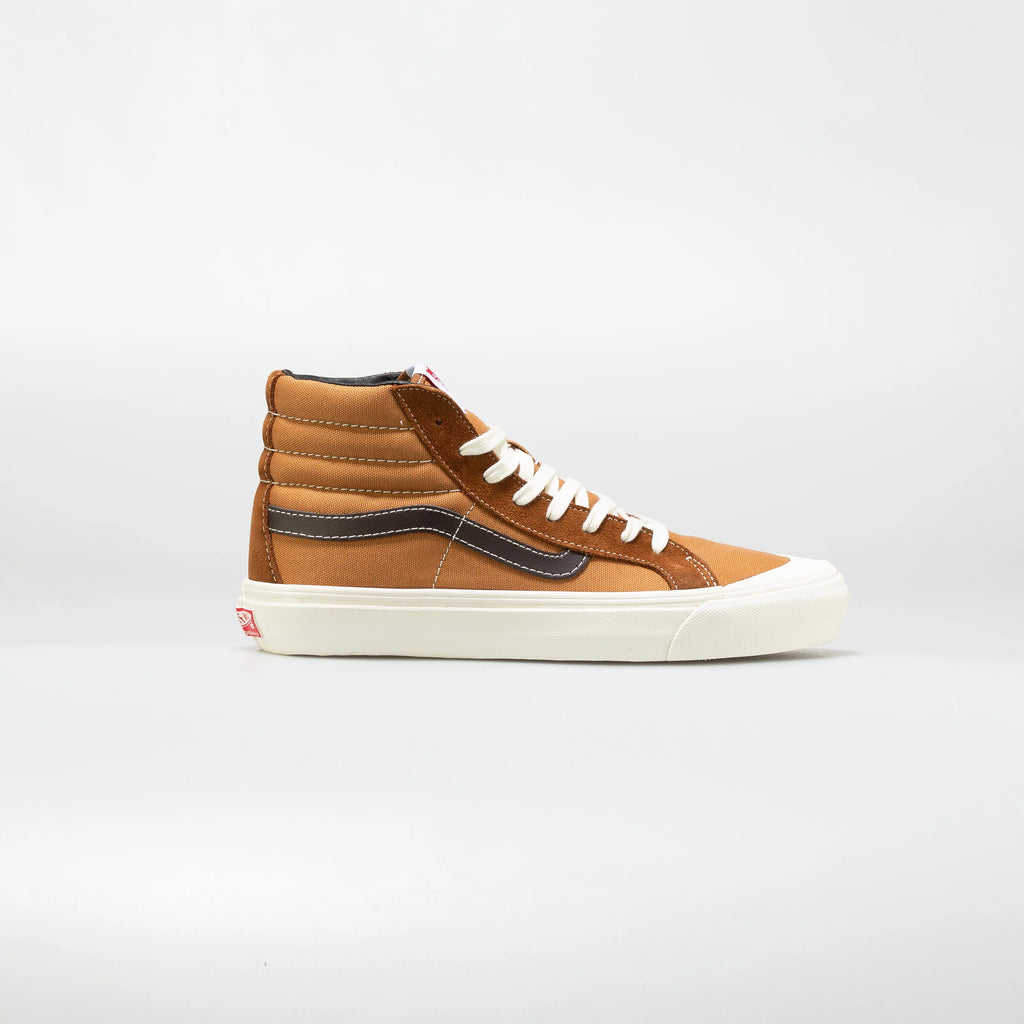 Vault OG Style 138 LX Mens Skateboarding Shoe Brown Bone