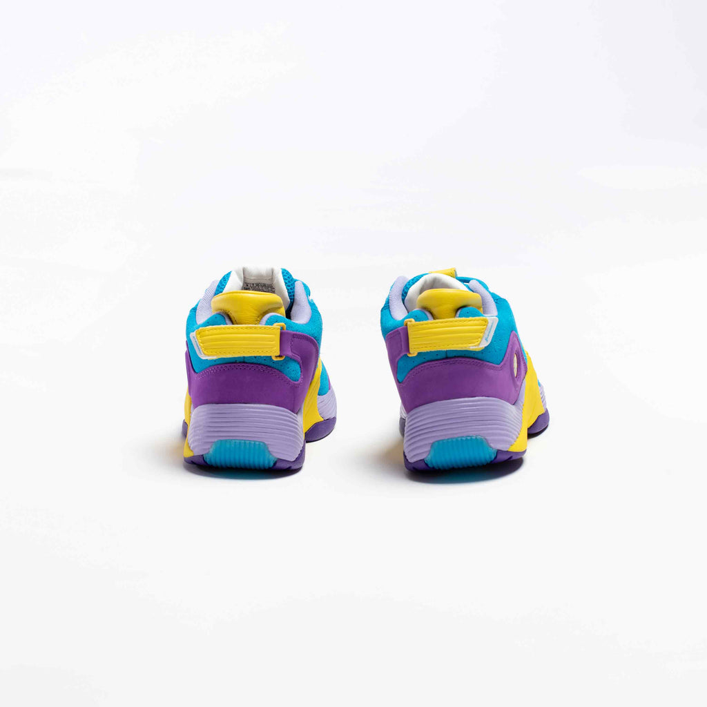 Bbc Ice Cream X Reebok Answer V Mens Lifestyle Shoe Teal Purple Yellow