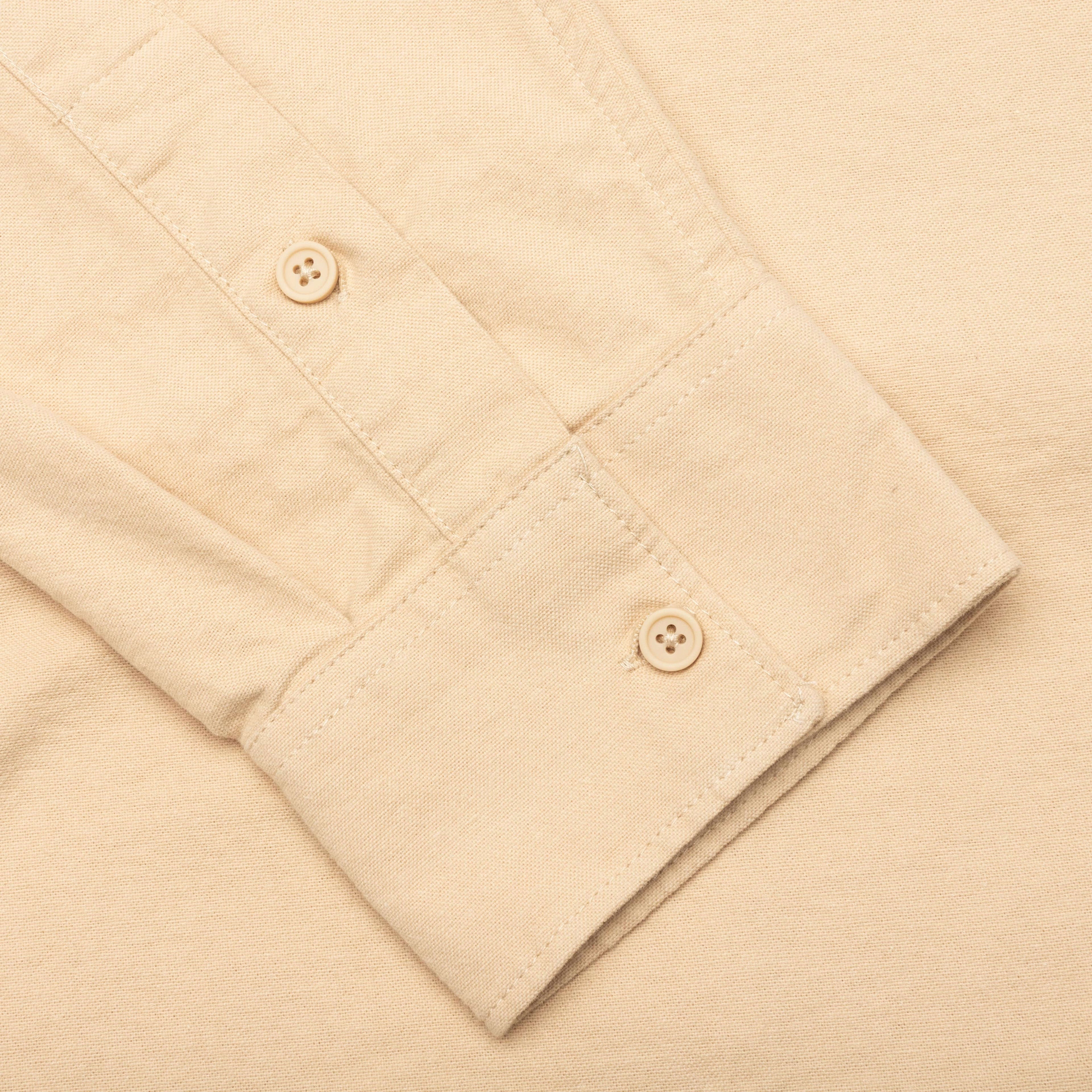 Womens L S Oxford Sand