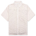 Crochet Button Up Bone