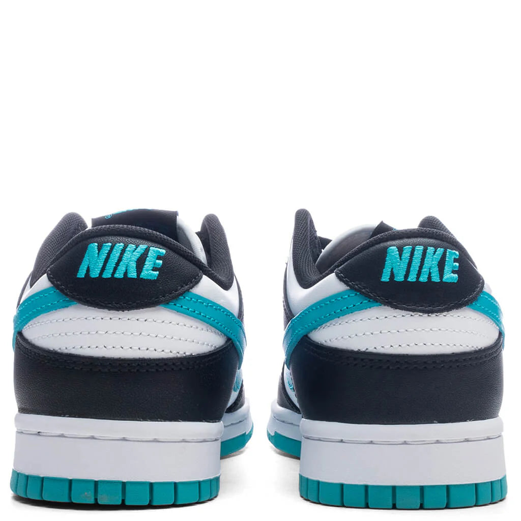 Dunk Low Retro White Dusty Cactus Black