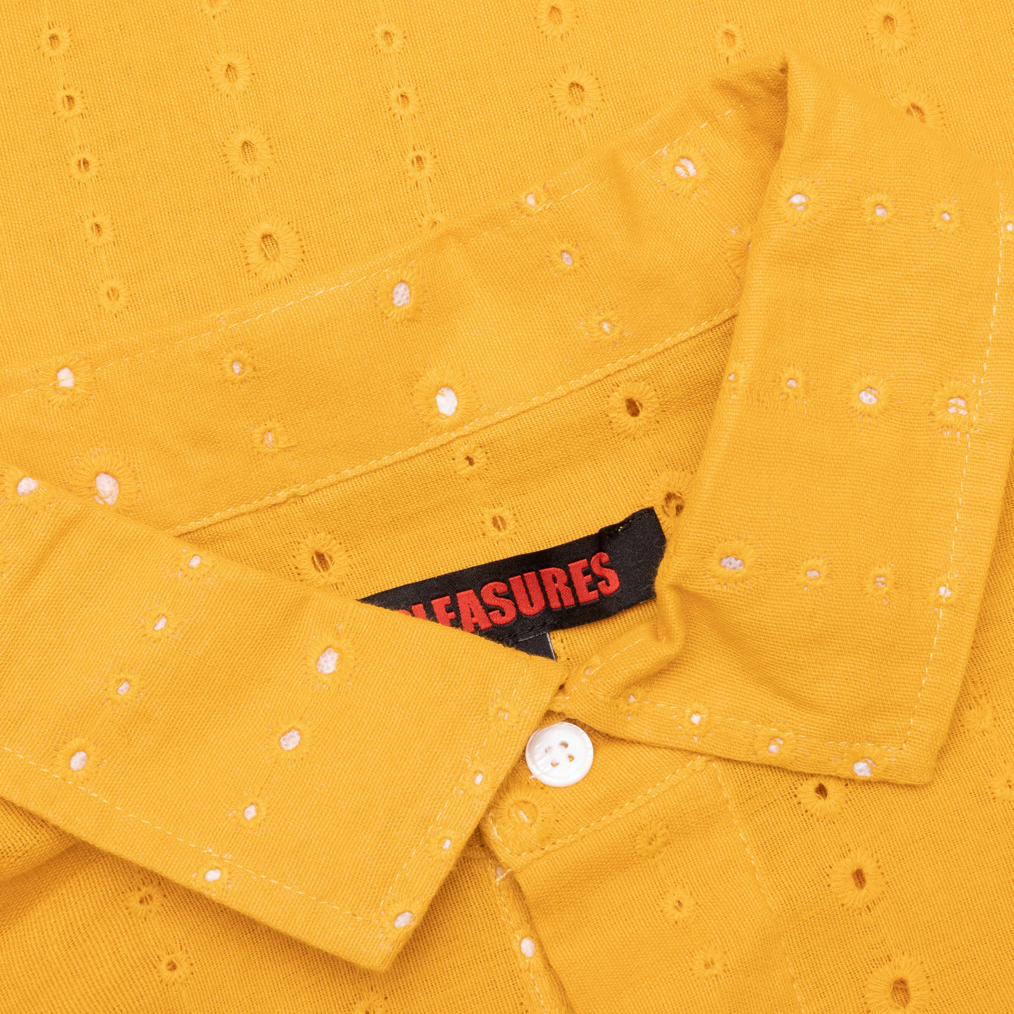 Clarity Woven Polo Yellow