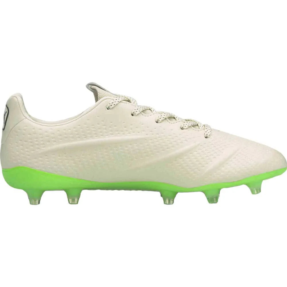 PUMA King Platinum 21 Vegan FG AG Multi Ground Soccer Cleats Glow Black Green