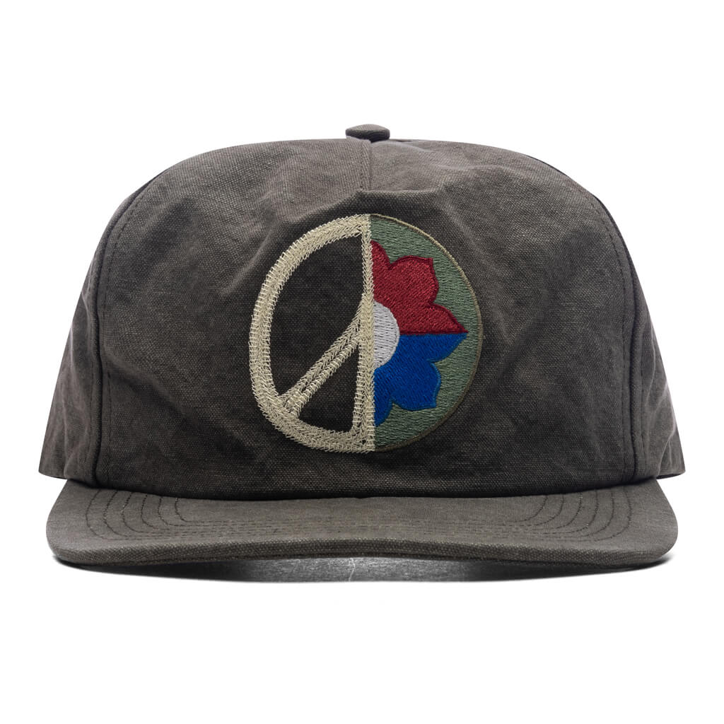 Half Peace Hat Green