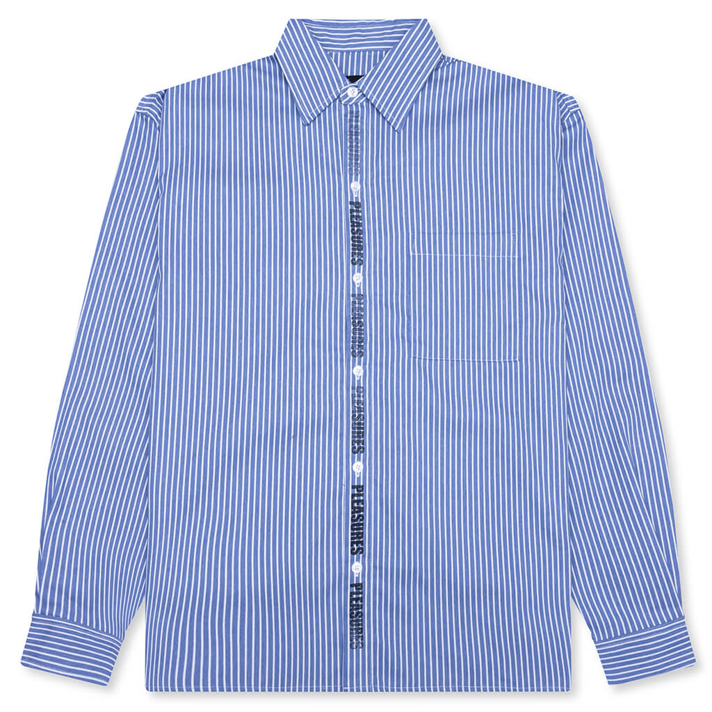 Impact Button Up Blue