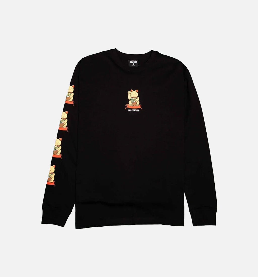Magic Mens Long Sleeve T Shirt Black Black