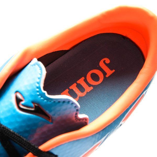 Joma SuperCopa Speed 501 FG Firm Ground Soccer Cleats Black Orange Blue