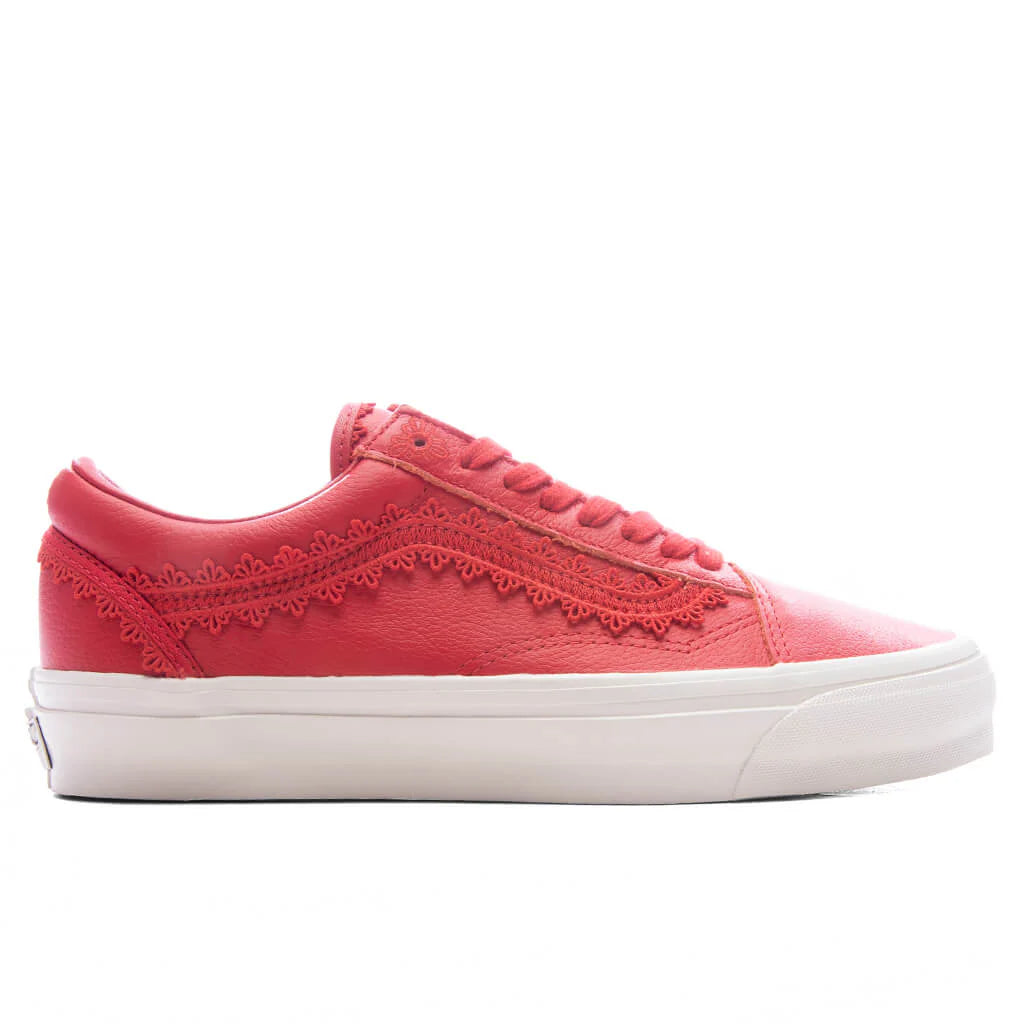 Premium Old Skool Chou Chou Racing Red