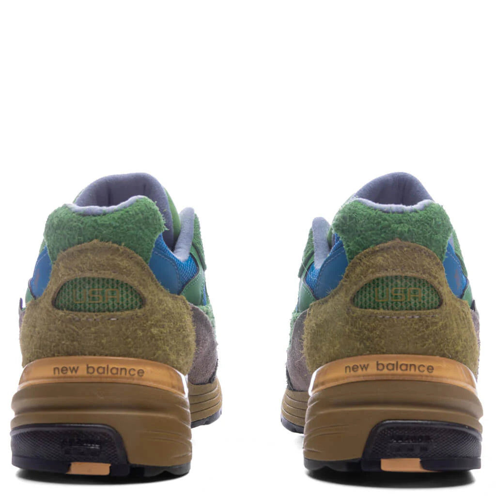 New Balance x Salehe Bembury 992 Calm Be the Crater Green