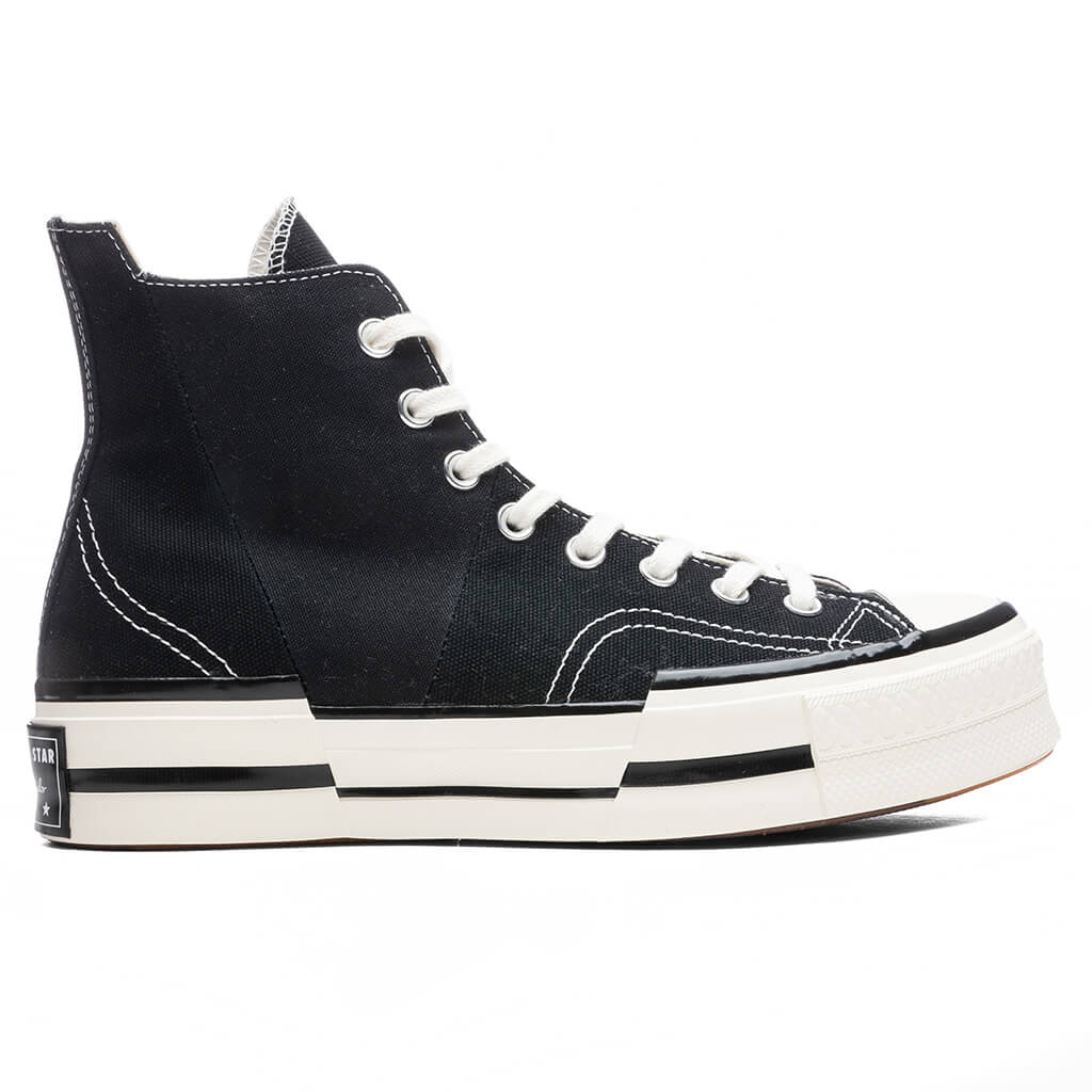 Chuck 70 Hi Plus Black Egret Black