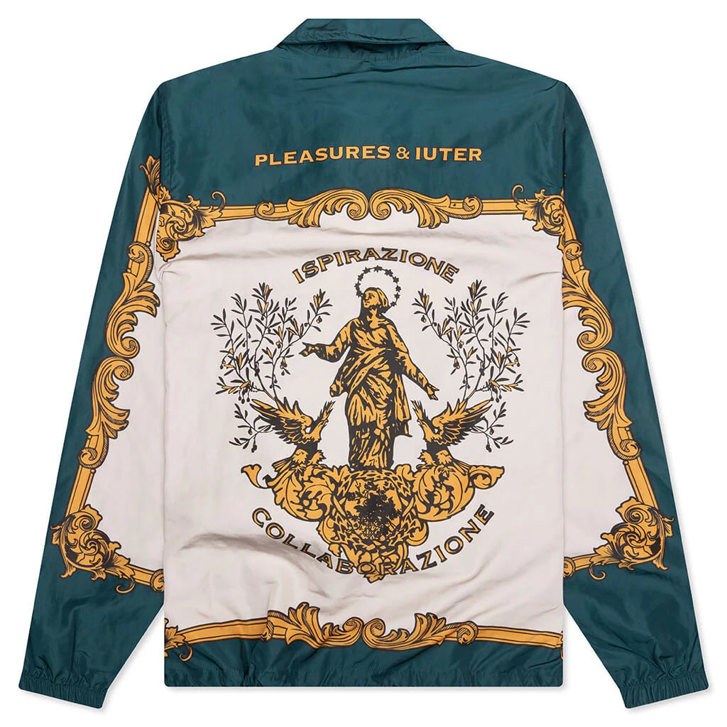 Lorenzo Coach Jacket Dark Green